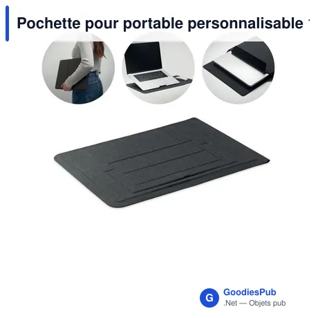 Pochette pour portable personnalisable 16" avec logo - PRACTIC