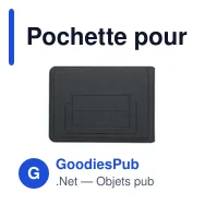 Pochette pour portable personnalisable 16" avec logo - PRACTIC - Miniature 9