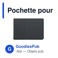 Pochette pour portable personnalisable 16" avec logo - PRACTIC - Miniature 10