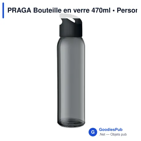 PRAGA Bouteille en verre 470ml