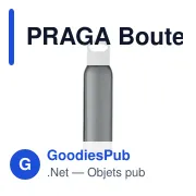 PRAGA Bouteille en verre 470ml - Miniature 3