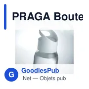 PRAGA Bouteille en verre 470ml - Miniature 7