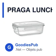 PRAGA LUNCHBOX Lunchbox en verre 900ml - Miniature 1
