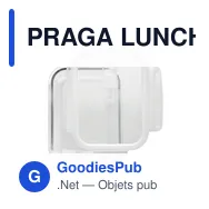 PRAGA LUNCHBOX Lunchbox en verre 900ml - Miniature 2