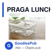 PRAGA LUNCHBOX Lunchbox en verre 900ml - Miniature 3