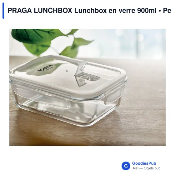 PRAGA LUNCHBOX Lunchbox en verre 900ml - Image 3
