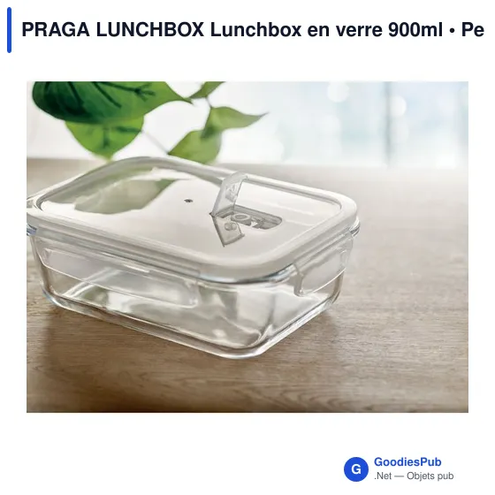 PRAGA LUNCHBOX Lunchbox en verre 900ml - Image 4