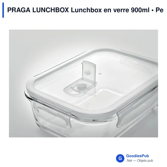 PRAGA LUNCHBOX Lunchbox en verre 900ml - Image 5