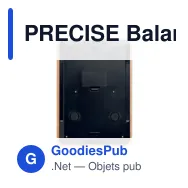 PRECISE Balance de cuisine bambou ABS - Miniature 2