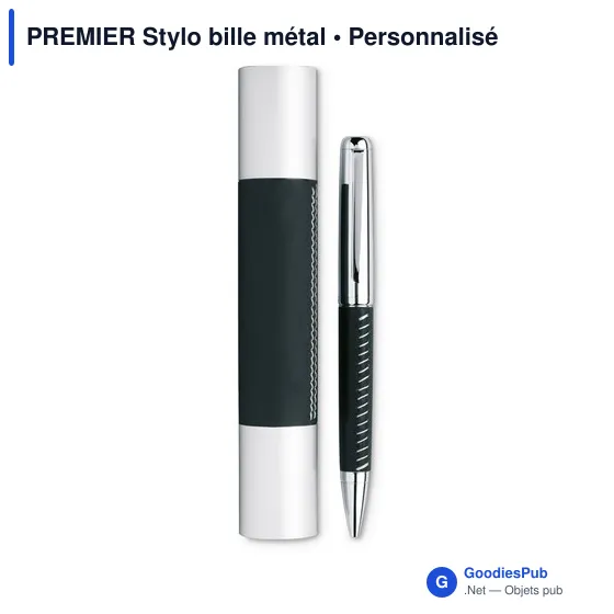 PREMIER Stylo bille métal - Image 1