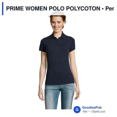 PRIME WOMEN POLO POLYCOTON