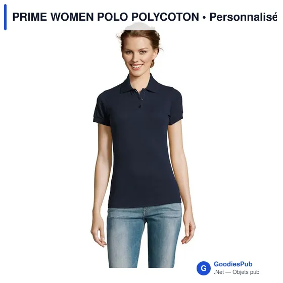 PRIME WOMEN POLO POLYCOTON - Image 1