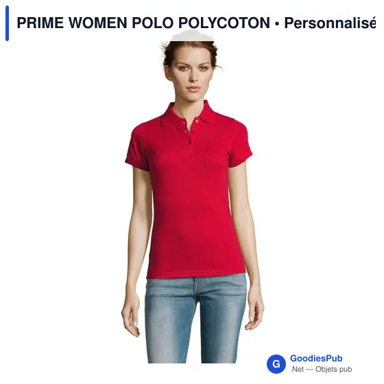 PRIME WOMEN POLO POLYCOTON - Image 4