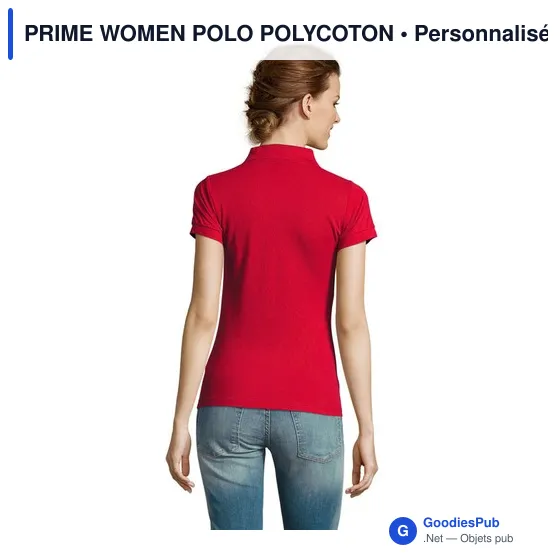 PRIME WOMEN POLO POLYCOTON - Image 5