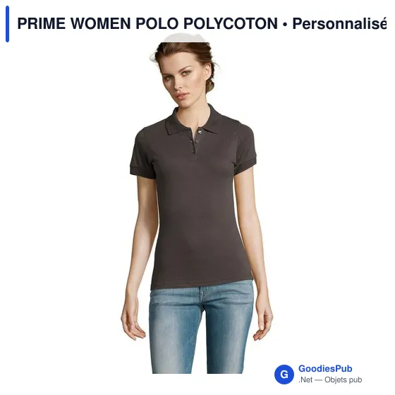 PRIME WOMEN POLO POLYCOTON - Image 7