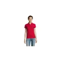 Variante rouge - PRIME WOMEN POLO POLYCOTON
