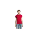 Variante rouge - PRIME WOMEN POLO POLYCOTON