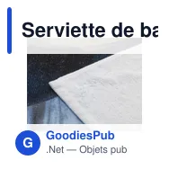Serviette de bain personnalisable avec logo - Printed BathTowel 300 g/m² - Miniature 3