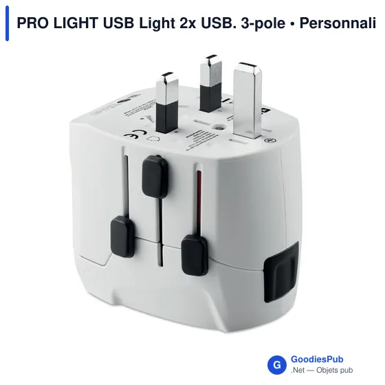 PRO LIGHT USB Light 2x USB. 3-pole - Image 2