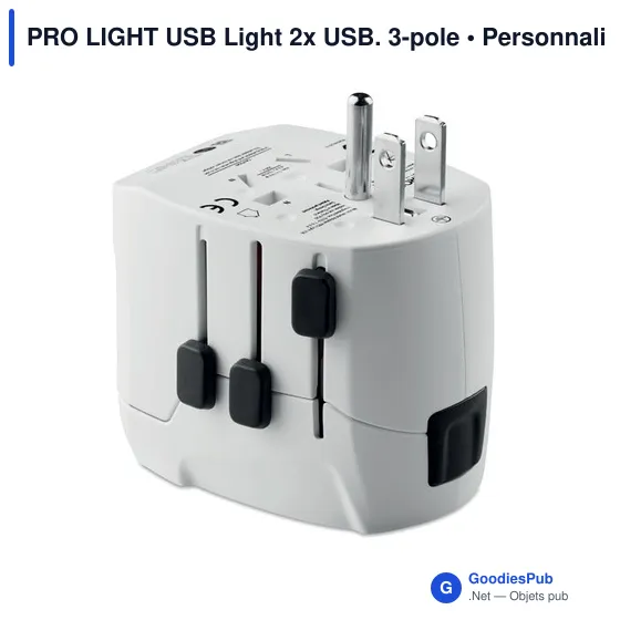 PRO LIGHT USB Light 2x USB. 3-pole - Image 3