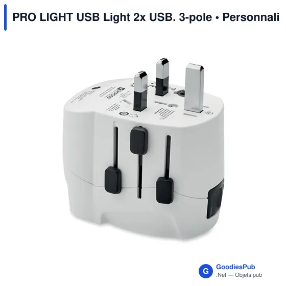 PRO LIGHT USB Light 2x USB. 3-pole - Image 4
