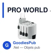 PRO WORLD & USB World USB. 3-pole - Miniature 1