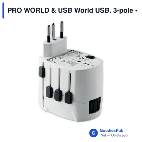 PRO WORLD & USB World USB. 3-pole