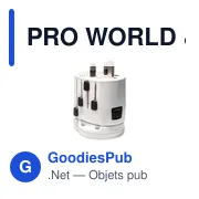 PRO WORLD & USB World USB. 3-pole - Miniature 3