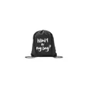 Variante noir - Sac à dos personnalisable PromoBag 210D avec logo