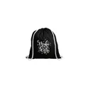Variante noir - Sac à dos personnalisable PromoColour 120 g/m² avec logo