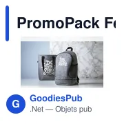 Sac à dos personnalisable PromoPack Felt Gym Bag avec logo - Miniature 8