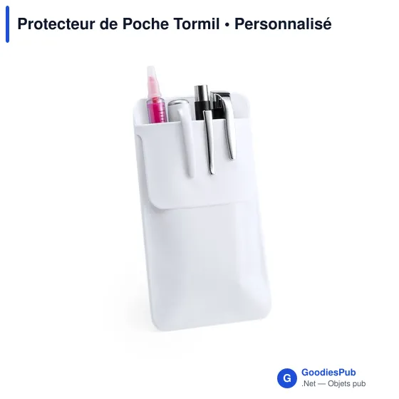 Étui Protecteur Personnalisable Tormil pour Bureau avec Logo - Image 2