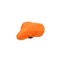 Variante Orange - Protège-selle de vélo personnalisable en R-PET recyclé avec logo - Eco