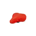 Variante Rouge - Protège-selle de vélo personnalisable en R-PET recyclé avec logo - Eco
