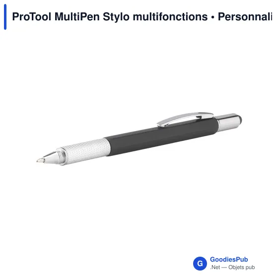 Stylo multifonctions personnalisable ProTool MultiPen avec logo - Image 3