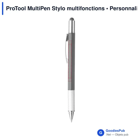 Stylo multifonctions personnalisable ProTool MultiPen avec logo - Image 5