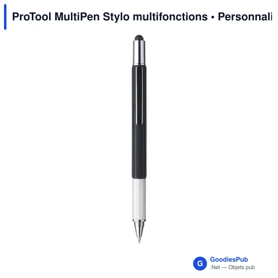 Stylo multifonctions personnalisable ProTool MultiPen avec logo - Image 7