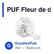 PUF Fleur de douche - Miniature 1