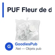 PUF Fleur de douche - Miniature 2