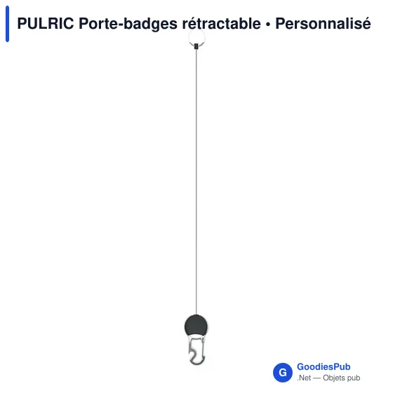 PULRIC Porte-badges rétractable - Image 2