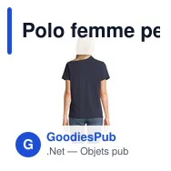 Polo femme personnalisable en coton avec logo - PULSE WOMEN POLO - Miniature 2