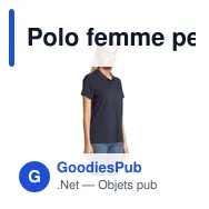 Polo femme personnalisable en coton avec logo - PULSE WOMEN POLO - Miniature 3