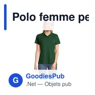 Polo femme personnalisable en coton avec logo - PULSE WOMEN POLO - Miniature 4