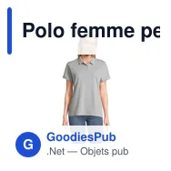 Polo femme personnalisable en coton avec logo - PULSE WOMEN POLO - Miniature 7