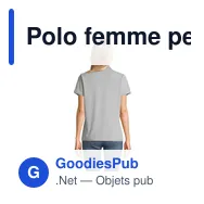 Polo femme personnalisable en coton avec logo - PULSE WOMEN POLO - Miniature 8