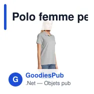 Polo femme personnalisable en coton avec logo - PULSE WOMEN POLO - Miniature 9