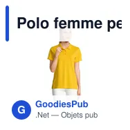 Polo femme personnalisable en coton avec logo - PULSE WOMEN POLO - Miniature 10