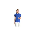Variante bleu royal - Polo femme personnalisable en coton avec logo - PULSE WOMEN POLO