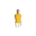 Variante jaune - Polo femme personnalisable en coton avec logo - PULSE WOMEN POLO