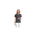 Variante gris souris - Polo femme personnalisable en coton avec logo - PULSE WOMEN POLO